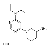 [6-(3-氨基-哌啶-1-基)-嘧啶-4-基]-二乙基-胺盐酸盐