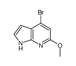 4-溴-6-甲氧基-1H-吡咯并[2,3-b]吡啶