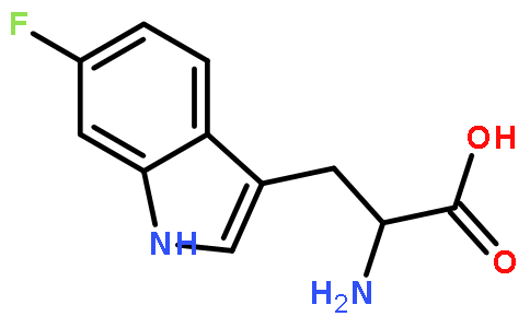 (S)-2-氨基-3-(6-氟-1H-吲哚-3-基)-丙酸
