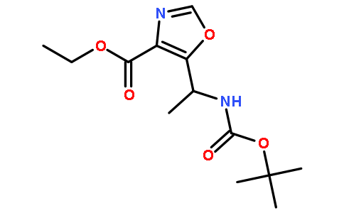 (S)-5-(1-((叔丁氧基羰基)氨基)乙基)噁唑-4-羧酸乙酯