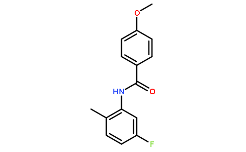 N-(5-氟-2-甲基苯基)-4-甲氧基苯甲酰胺