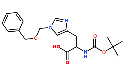 N-叔丁氧羰基-N’-苄氧甲基-L-组氨酸