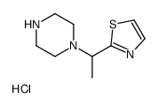 1-(1-噻唑-2-基-乙基)-哌嗪盐酸盐