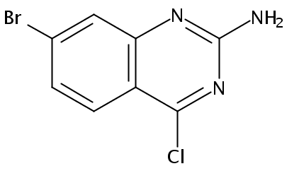 2-​Quinazolinamine, 7-​bromo-​4-​chloro-