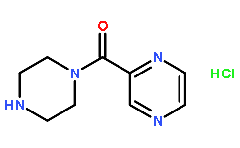 哌嗪-1-基(吡嗪-2-基)甲酮盐酸盐