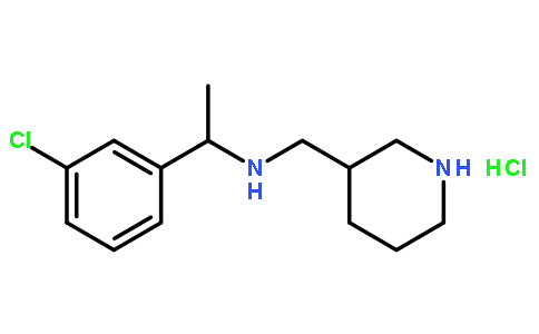 N-[1-(3-氯苯基)乙基]-3-哌啶甲胺盐酸盐