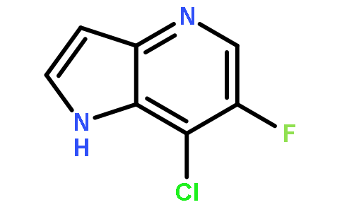 7-氯-6-氟-1H-吡咯并[3,2-b]吡啶
