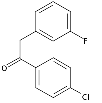 1-(4-Chlorophenyl)-2-(3-fluorophenyl)ethanone