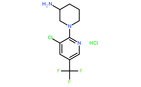 1-[3-氯-5-(三氟甲基)-2-吡啶基]-3-哌啶胺盐酸盐