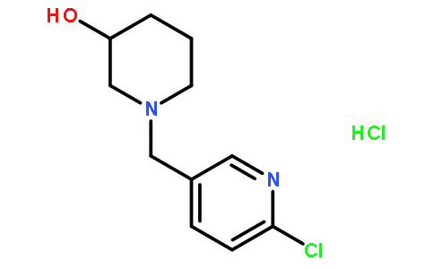 1-[(6-氯-3-吡啶基)甲基]-3-哌啶醇盐酸盐