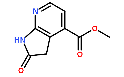 1H-吡咯并[2,3-b]吡啶-4-羧酸,  2,3-二氢-2-羰基-,  甲基酯