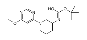 tert-Butyl (1-(6-methoxypyrimidin-4-yl)piperidin-3-yl)carbamate