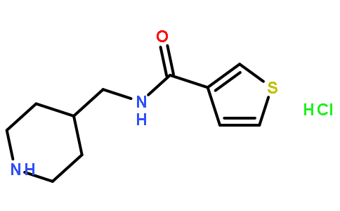 N-(哌啶-4-甲基)噻吩-3-羧酰胺盐酸盐