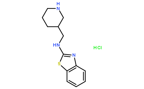 N-(3-哌啶基甲基)-2-氨基苯并噻唑盐酸盐