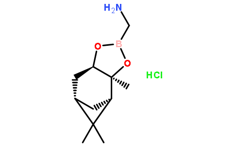 (3AS,4S,6S,7AR)-六氢-3A,5,5-三甲基-4,6-甲桥-1,3,2-苯并二氧硼烷-2-甲胺盐酸盐