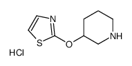 2-piperidin-3-yloxy-1,3-thiazole