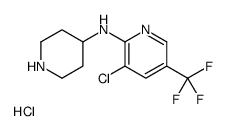 3-Chloro-N-(piperidin-4-yl)-5-(trifluoromethyl)pyridin-2-amine hydrochloride