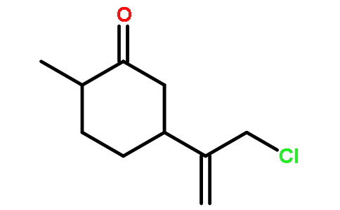 Cyclohexanone, 5-[1-(chloromethyl)ethenyl]-2-methy