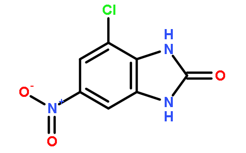 2H-​Benzimidazol-​2-​one, 4-​chloro-​1,​3-​dihydro-​6-​nitro-