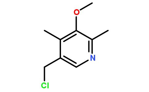 5-氯甲基-3-甲氧基-2,4-二甲基吡啶