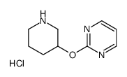 2-(Piperidin-3-yloxy)pyrimidine hydrochloride