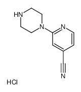 2-piperazin-1-ylpyridine-4-carbonitrile,hydrochloride