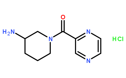 (3-氨基-1-哌啶基)-2-吡嗪基甲酮盐酸盐