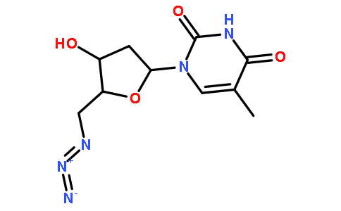 5-叠氮基-5-脱氧胸腺嘧啶脱氧核苷