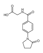 ([4-(2-oxopyrrolidin-1-yl)benzoyl]amino)acetic acid