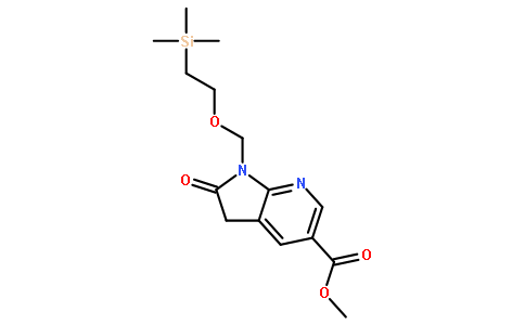 2-酮-1-((2-(三甲基硅烷基)乙氧基)甲基)2,3-二氢-5-羧酸甲酯-7-氮杂吲哚