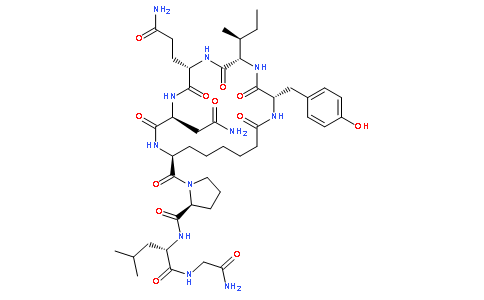 TYR-ILE-GLN-ASN-ASU-PRO-LEU-GLY-NH2: YIQN-ASU-PLG-NH2