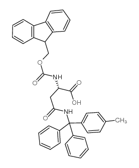 N-ALPHA-(9-FLUORENYLMETHOXYCARBONYL)-N-BETA-4-METHYLTRITYL-L-ASPARAGINE
