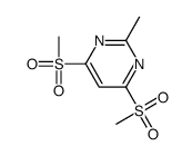 2-methyl-4,6-bis(methylsulfonyl)pyrimidine