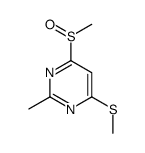 2-methyl-4-methylsulfanyl-6-methylsulfinylpyrimidine