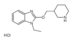 1-乙基-2-(哌啶-3-基甲氧基)-1H-苯并咪唑盐酸盐