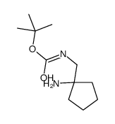 tert-Butyl ((1-aminocyclopentyl)methyl)carbamate
