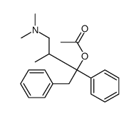 [4-(dimethylamino)-3-methyl-1,2-diphenylbutan-2-yl] acetate