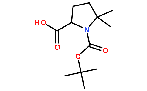 (S)-1-(tert-Butoxycarbonyl)-5,5-dimethylpyrrolidine-2-carboxylic acid