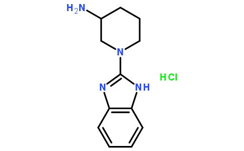 1-(1H-苯并咪唑-2-基)-3-哌啶胺盐酸盐