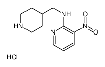 3-Nitro-N-(4-piperidinylmethyl)-2-pyridinamine hydrochloride (1:1 )