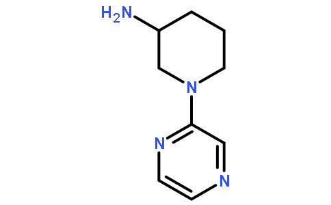 1-(2-吡嗪基)-3-哌啶胺盐酸盐