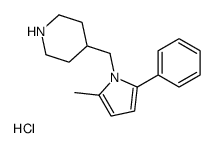 4-(2-甲基-5-苯基-吡咯-1-甲基)-哌啶盐酸盐