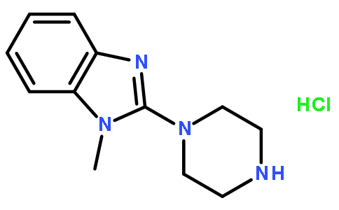 1-甲基-2-(1-哌嗪基)-1H-苯并咪唑盐酸盐