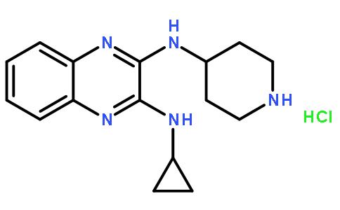 N2-环丙基-n3-(哌啶-4-基)喹噁啉e-2,3-二胺盐酸盐