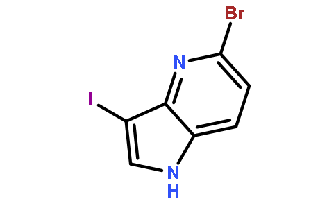 5-溴-3-碘-4-氮杂吲哚