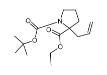 1-O-tert-butyl 2-O-ethyl 2-prop-2-enylpyrrolidine-1,2-dicarboxylate