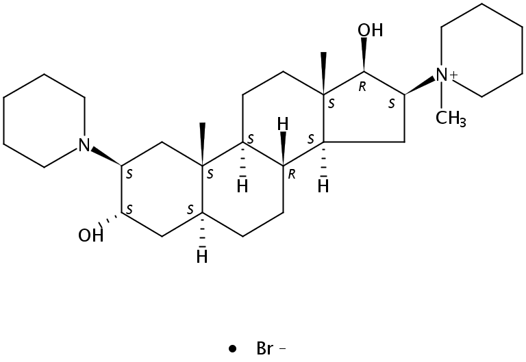 1-[(2β,3α,5α,16β,17β)-3,17-二羟基-2-(1-哌嗪基)雄甾-16-甲基]-1-甲基哌啶铵溴化物