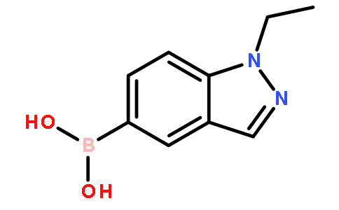 B-(1-乙基-1H-吲唑-5-基)硼酸