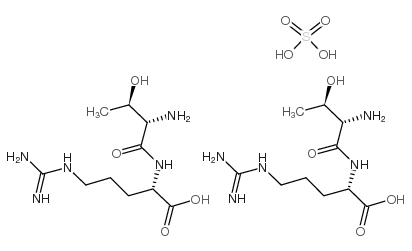 (2S)-2-[[(2S,3R)-2-amino-3-hydroxybutanoyl]amino]-5-(diaminomethylideneamino)pentanoic acid,sulfuric acid