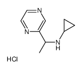 N-(1-(吡嗪-2-基)乙基)环丙胺盐酸盐